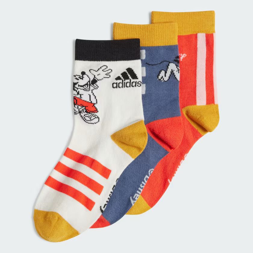 Disney's Mickey Mouse Socks 3 Pairs Kids | adidas (US)