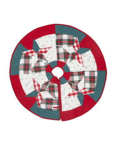 40in Americana Tree Skirt | TJ Maxx