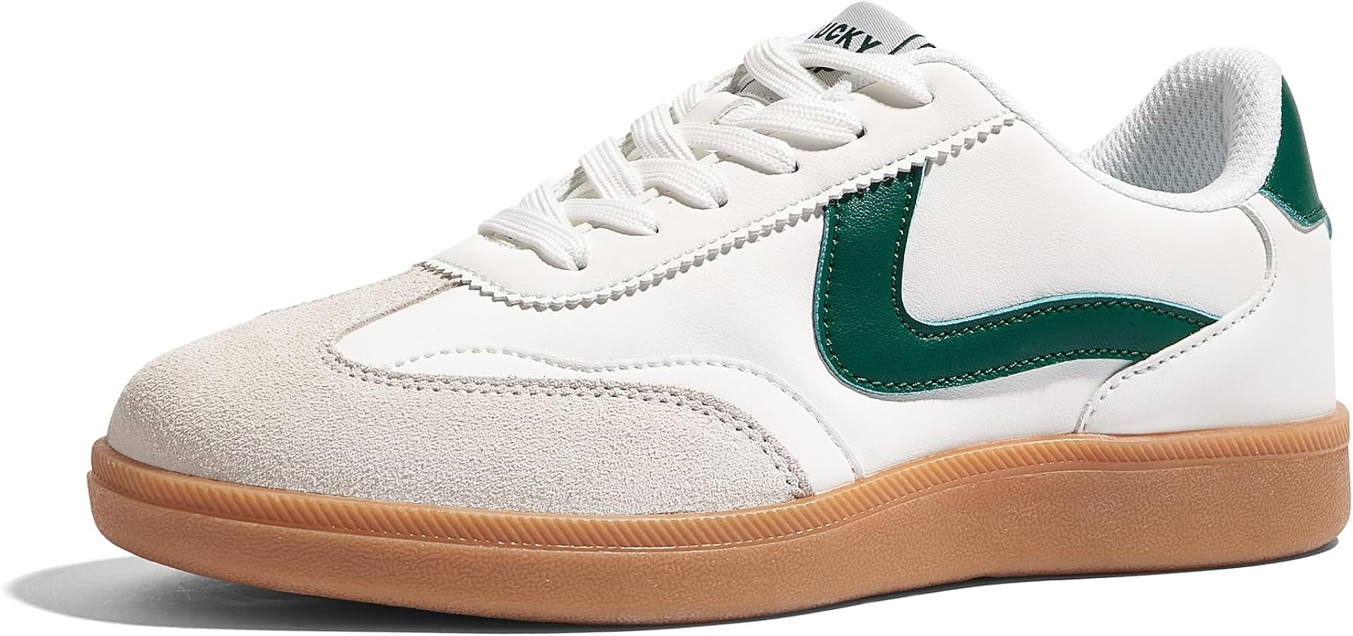 LUCKY STEP Women's Retro Fashion Sneakers Walking Shoes Skate Shoes | Amazon (US)