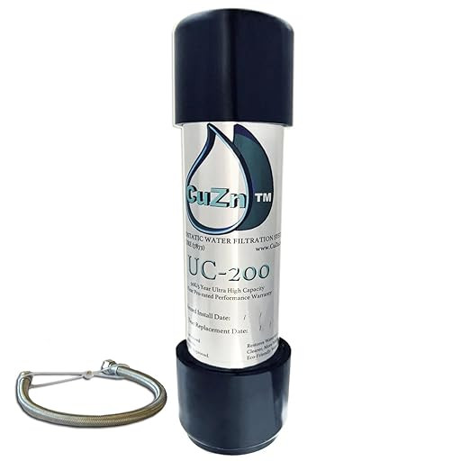 CuZn UC-200 Under Counter Water Filter - 50K Ultra High Capacity - Made in USA | Amazon (US)