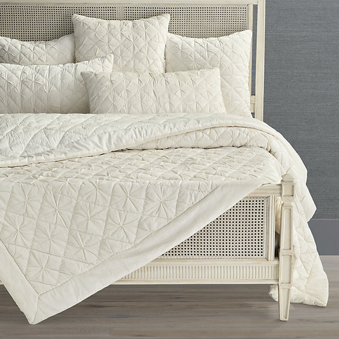 Vienna Velvet Quilted Bedding | Frontgate
