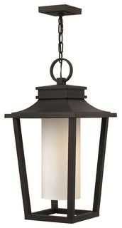 Hinkley Lighting Sullivan Black Outdoor Hanging Light w/ 1 Light 100W - 1742BK - Transitional - L... | Houzz (App)