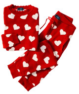 Red Heart Scalloped Sweater | Kiel James Patrick