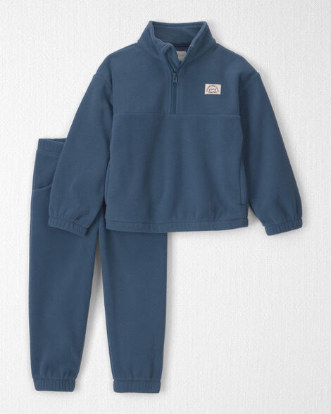 Toddler Boy 2-Piece Recycled Microfleece Top & Pant Set - Little Planet | Carter's | Carter's Inc