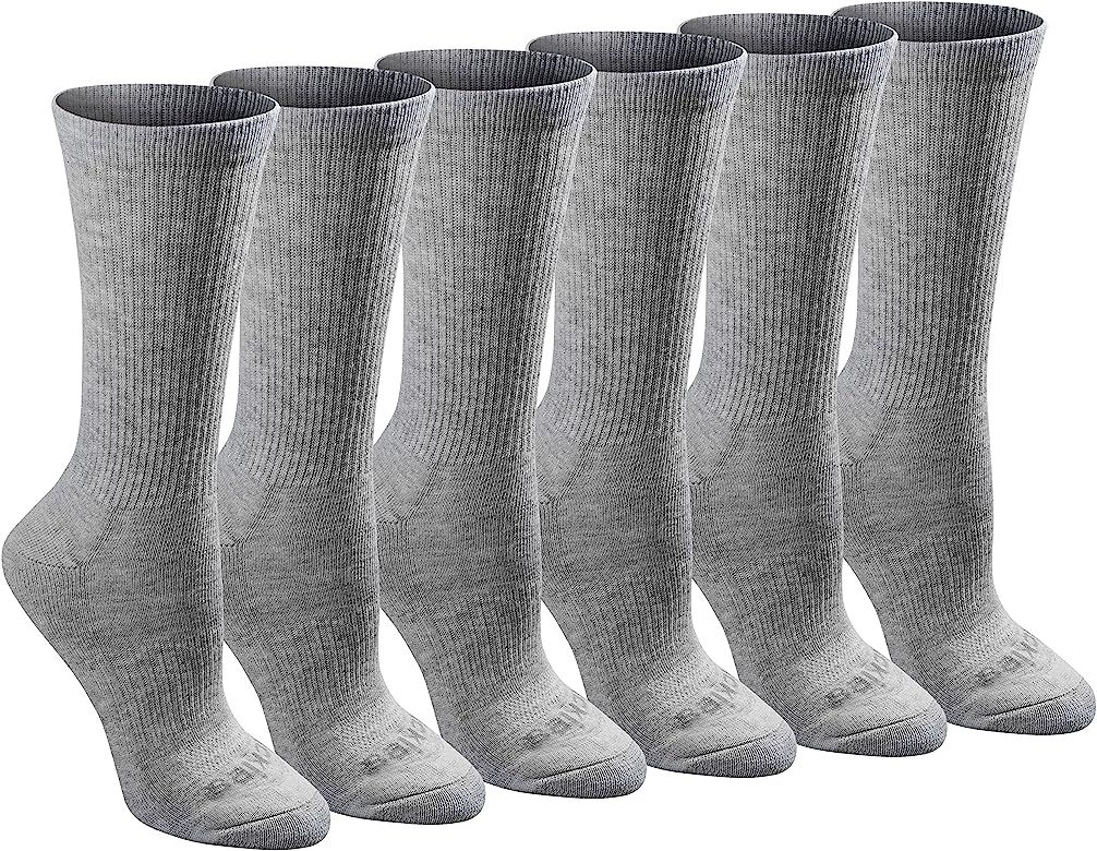 Dickies Women's Dritech Advanced Moisture Wicking Crew Sock (6/12 Packs) | Amazon (US)