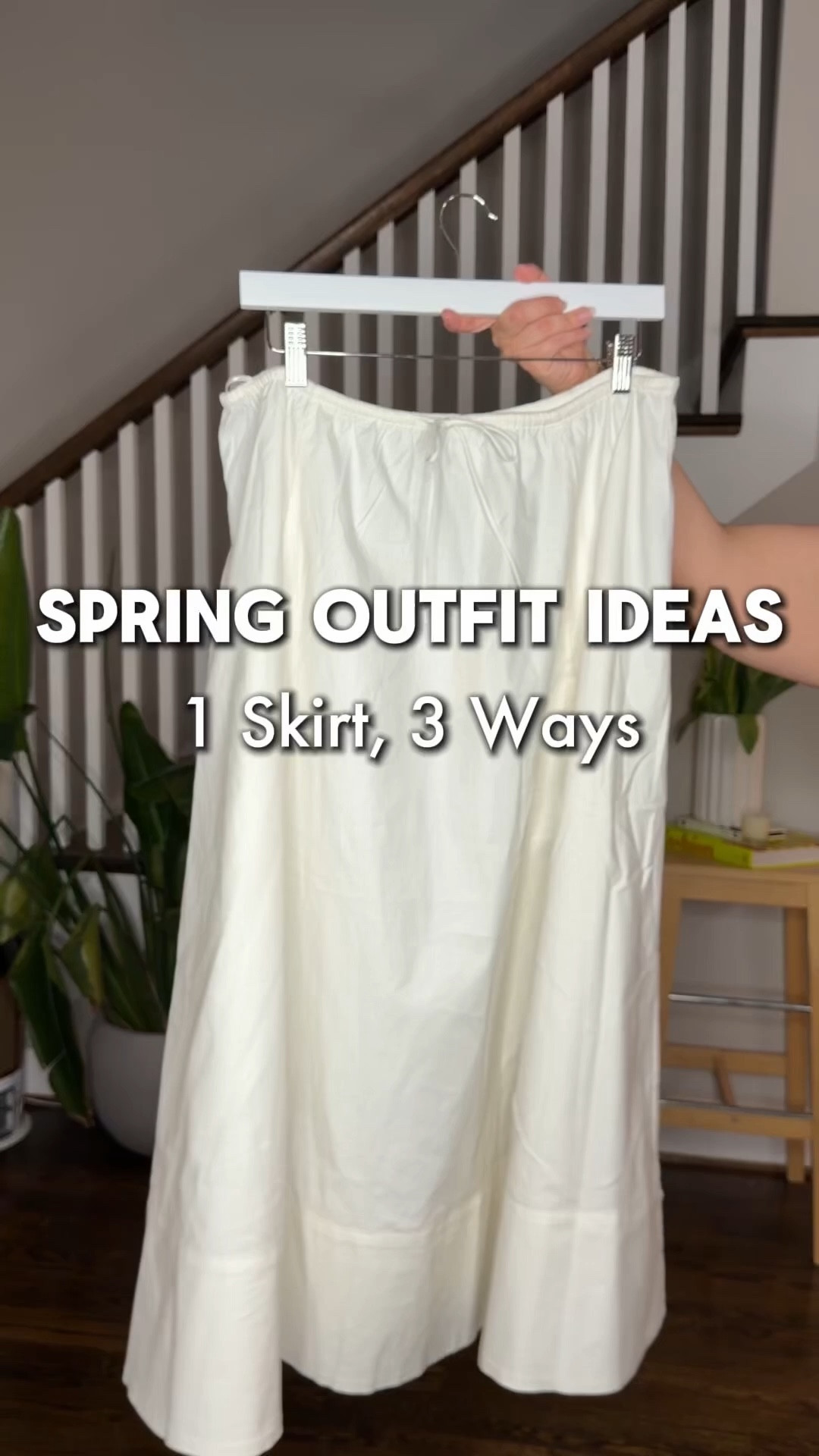 This white maxi skirt from @Reformation  is such a staple piece for spring. I styled it three different ways here just to show how versatile it really is.
I’m wearing a size L in the skirt. Since I’m on the shorter side and this style isn’t petite, I was a little worried it might be too long, but the length actually works really well and it feels true to size.
One of my favorite pairings here is the orange top from @Anthropologie  with the yellow bag. The color combination makes the outfit feel fun and intentional while the white skirt keeps everything balanced.

#LTKOver40 #LTKSeasonal #LTKPetite