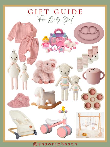 Gift ideas for baby girls.  

#giftforbaby #babygifts #babyfinds #babygirl #gifts #giftideas



#LTKGiftGuide #LTKbaby