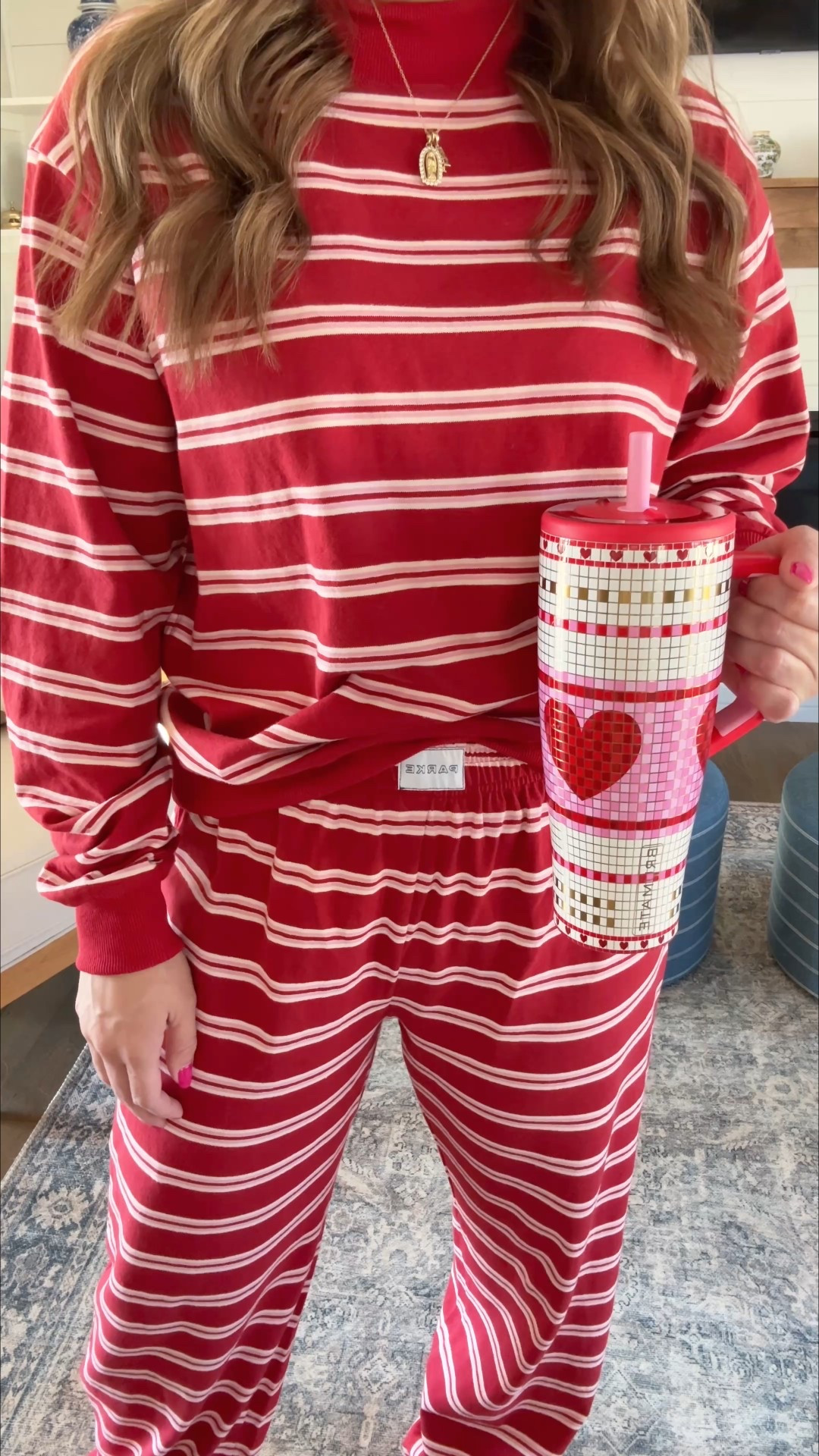 Parke valentines day, Parke set, valentines Uggs, valentines day Uggs, Uggs valentine, Ugg love, Anthropologie Brumate, valentines day Brumate 

Wearing allll of my Valentine’s Day collections together!😍 Parke set, Anthropologie x Brumate tumbler and cutest Valentine Uggs!🎀❤️ pink and red is one of my fav color combos, so I’ll love all of these anytime of year, not just for Valentine’s Day! 

#LTKootd #LTKValentine #LTKSeasonal