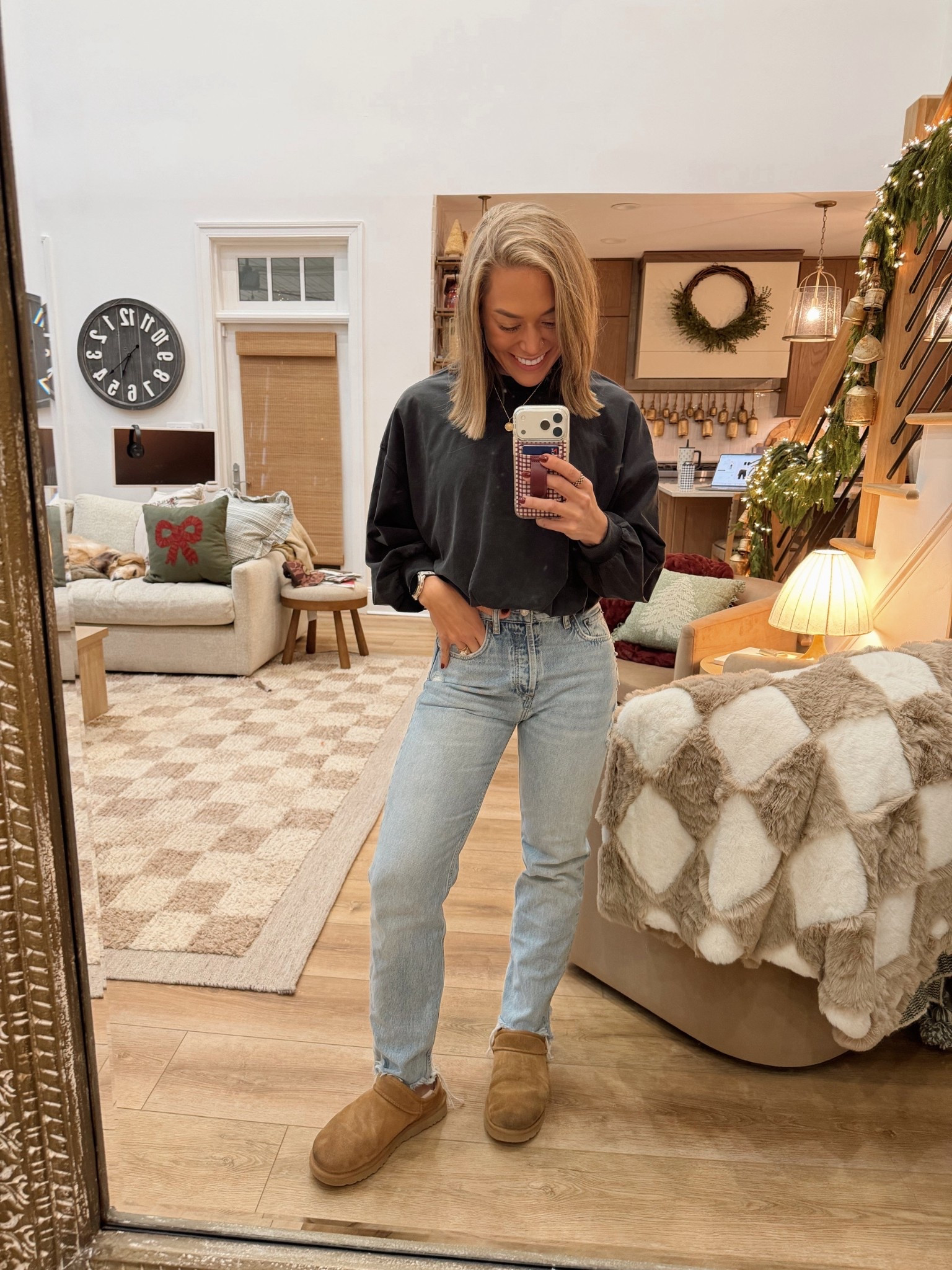I love these jeans!!! They’re honestly just a classic go to & they make me feel super put together 🤣🙈 in the classic, 26! They also come in black & a curve fit! Currently 25% off today! 

Ootd / denim / nuuds / jeans / sale / cyber Monday / Holley Gabrielle 

#LTKPetite #LTKootd #LTKCyberWeek