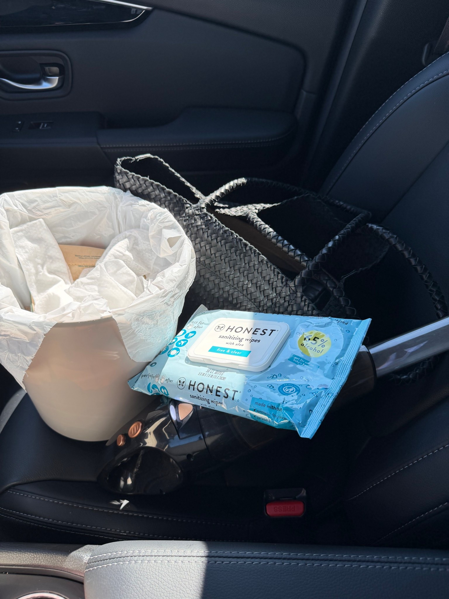 Little things that make life as a mom easier - this one is HUGE for me !! When I’m waiting in car, I do a quick vacuum + wipe down. The full size trash can is a must!! 

@Target has the best unscented trash bags + car can 🫧

#LTKmomlife #LTKdayinmylife #LTKselfcare