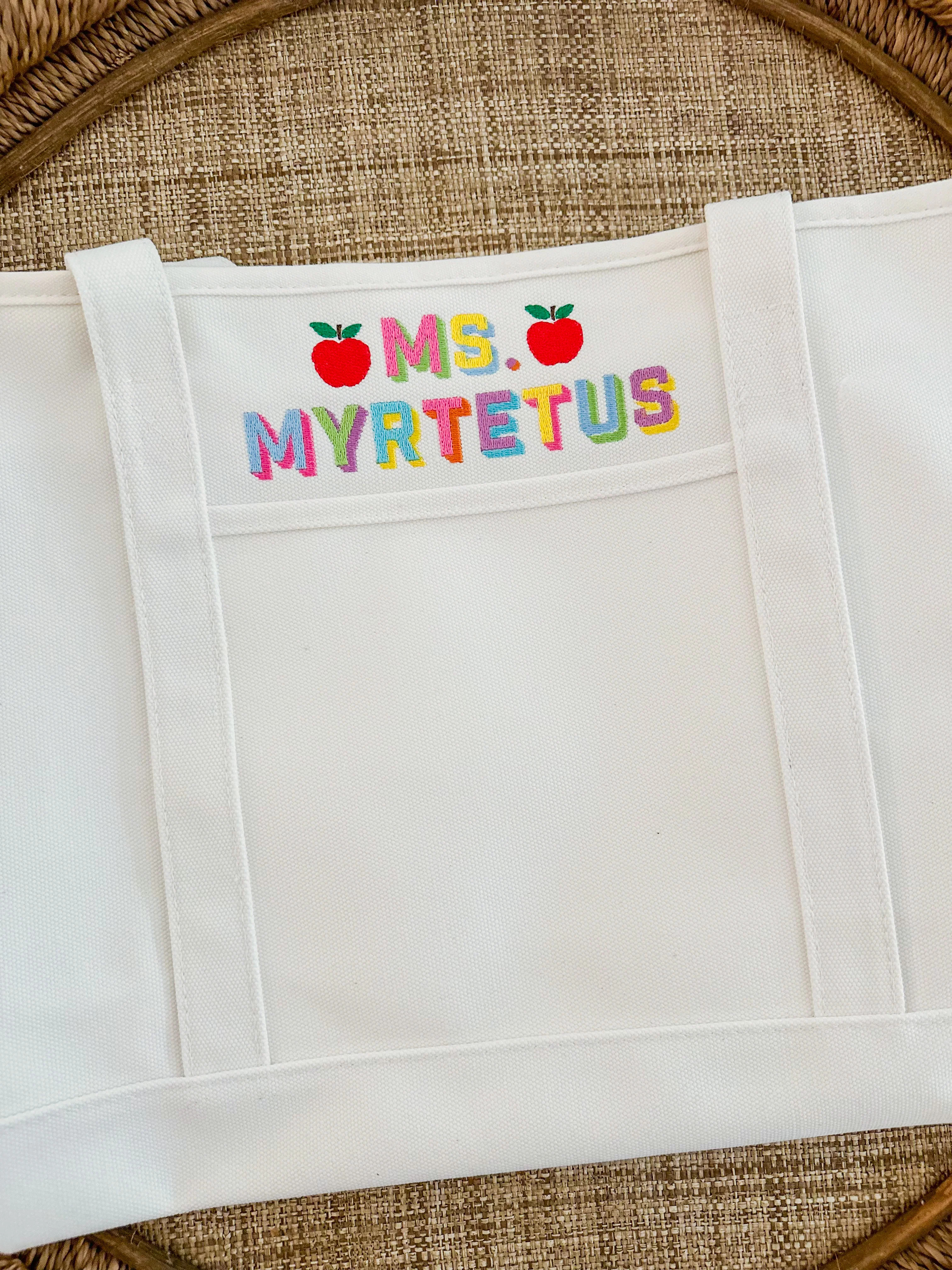 Custom Canvas Tote | Bogey and Byrd