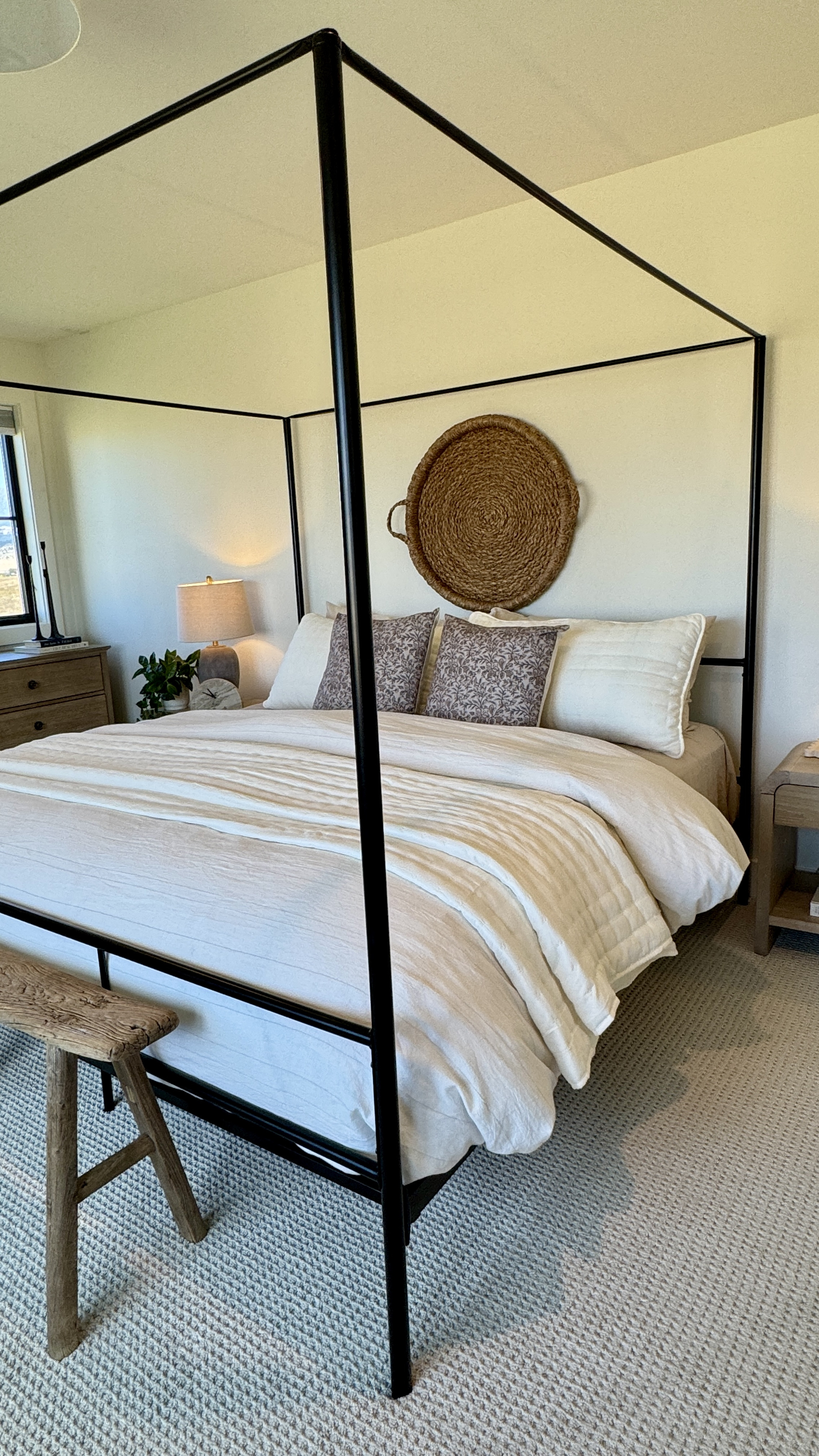 Simple neutral bedding inspo with a canopy bed!

Follow my shop @rushtonhome on the @shop.LTK app to shop this post and get my exclusive app-only content! Don’t forget to turn on post notifications using the 🔔 to get first dibs! Follow @rushtonhome on Instagram and Pinterest for more home decor inspiration and affordable home finds! Are you looking for anything home related? You’re in the right place! At Rushton Home, I do: home decor, living room, bedroom, affordable, walmart, target, amazon, wayfair, new arrivals, winter decor, spring decor, fall decor, fall finds, summer decor, home decor refresh, studio mcgee x target, hearth and hand, magnolia, holiday decor, seasonal decor, dining room decor, bedroom decor, living room decor, affordable home decor, furniture, weekend deals, sale, on sale, pottery barn, kirklands, west elm, bench, foyer table, faux florals, rugs, couches, sofa, sectional, dresser, nightstand, night stand, end tables, lamps, art, wall art, etsy, pillows, blanket, interior design, interior styling, bedding, side tables, bed frame, tray, side table, throw pillows, look for less, designer dupe, budget decor, bar stools, counter stools, vase, ceramic pottery, budget, budget friendly, coffee table, dining chairs, cane, rattan, wood, white wash, rustic amazon home, arch, brass hardware, gold hardware, vintage, antique, european inspired, french country, back in stock



#LTKHome #LTKStyleTip #LTKSaleAlert