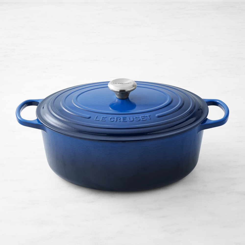 Le Creuset Signature Enameled Cast Iron Oval Dutch Oven | Williams-Sonoma