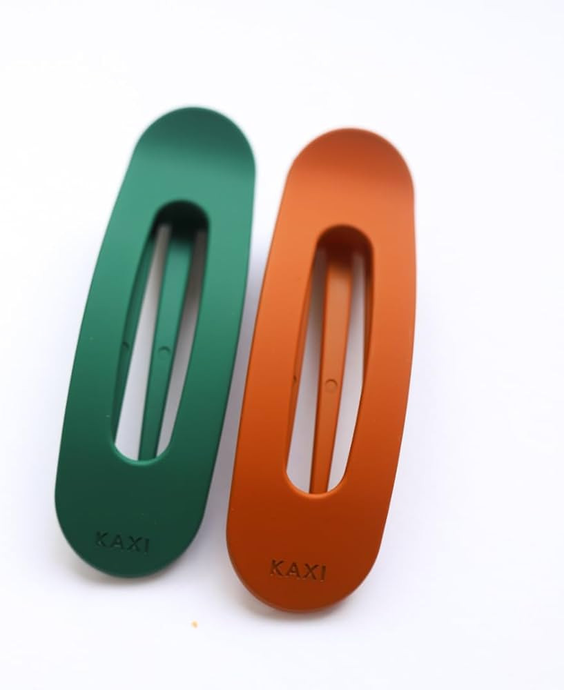 Lay Down Hair Claw | Perfect for Thick & Thin Hair | Strong Clip Teeth | 2-Pack (Rust & Dark Gree... | Amazon (US)