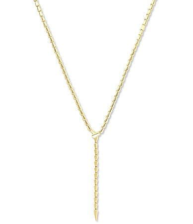 Melinda Maria Serpent Lariat Necklace - Gold | Dillard's