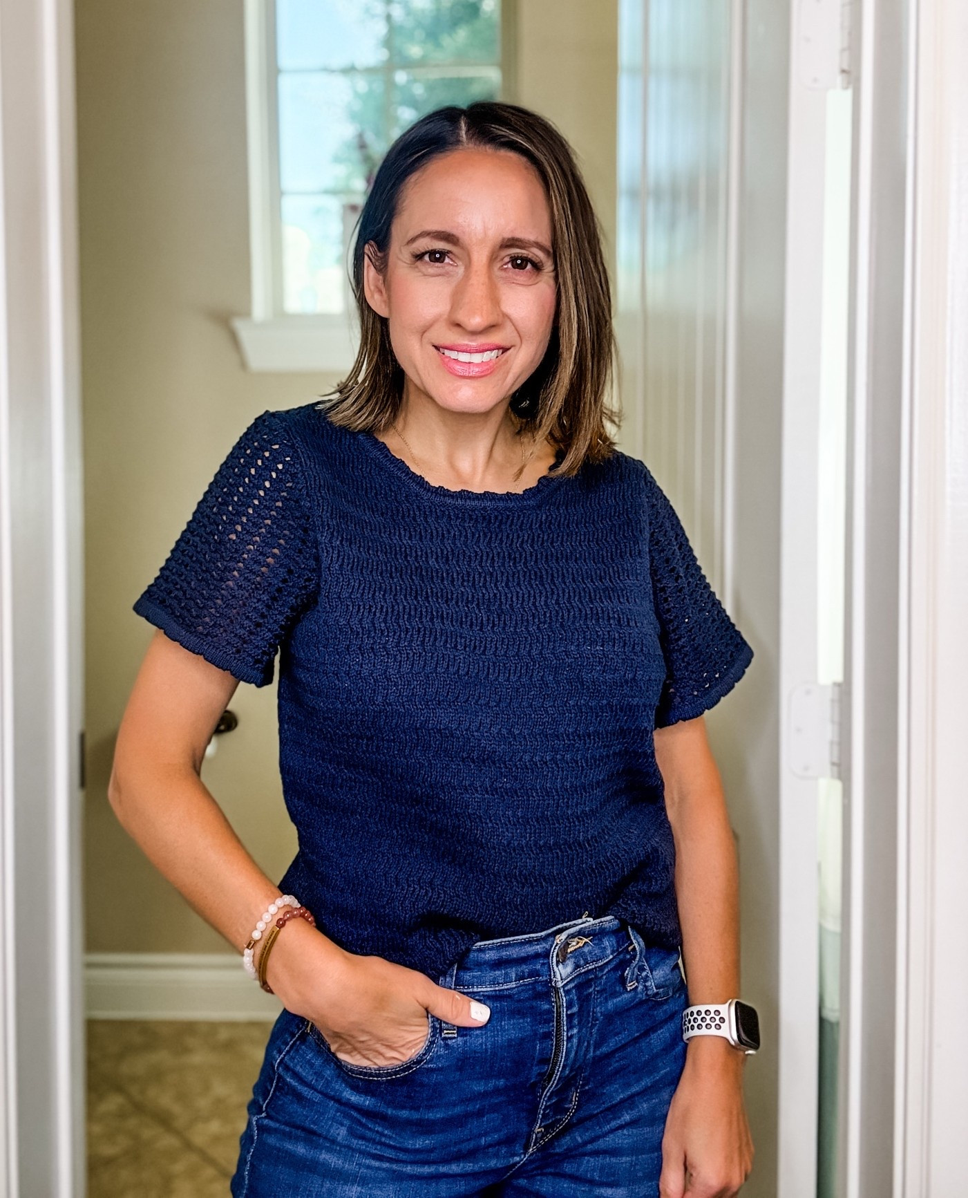 Petite-Friendly Top That Runs Big | Size Down One

If you’re thinking about grabbing this top, my biggest tip is to size down one size for the best fit. It has a relaxed, oversized fit, so going down gives it a more flattering look while still feeling comfortable.

I love styling it with denim shorts now and jeans later for an easy summer-to-fall transition. It’s a versatile staple that can be dressed up with wedges or kept casual with sneakers or sandals.

petite fashion, oversized top, size recommendation, casual outfit, summer outfit, transition outfit, affordable fashion, everyday style, petite outfit inspiration, wardrobe staple.

#LTKdayinmylife #LTKOver40 #LTKPetite