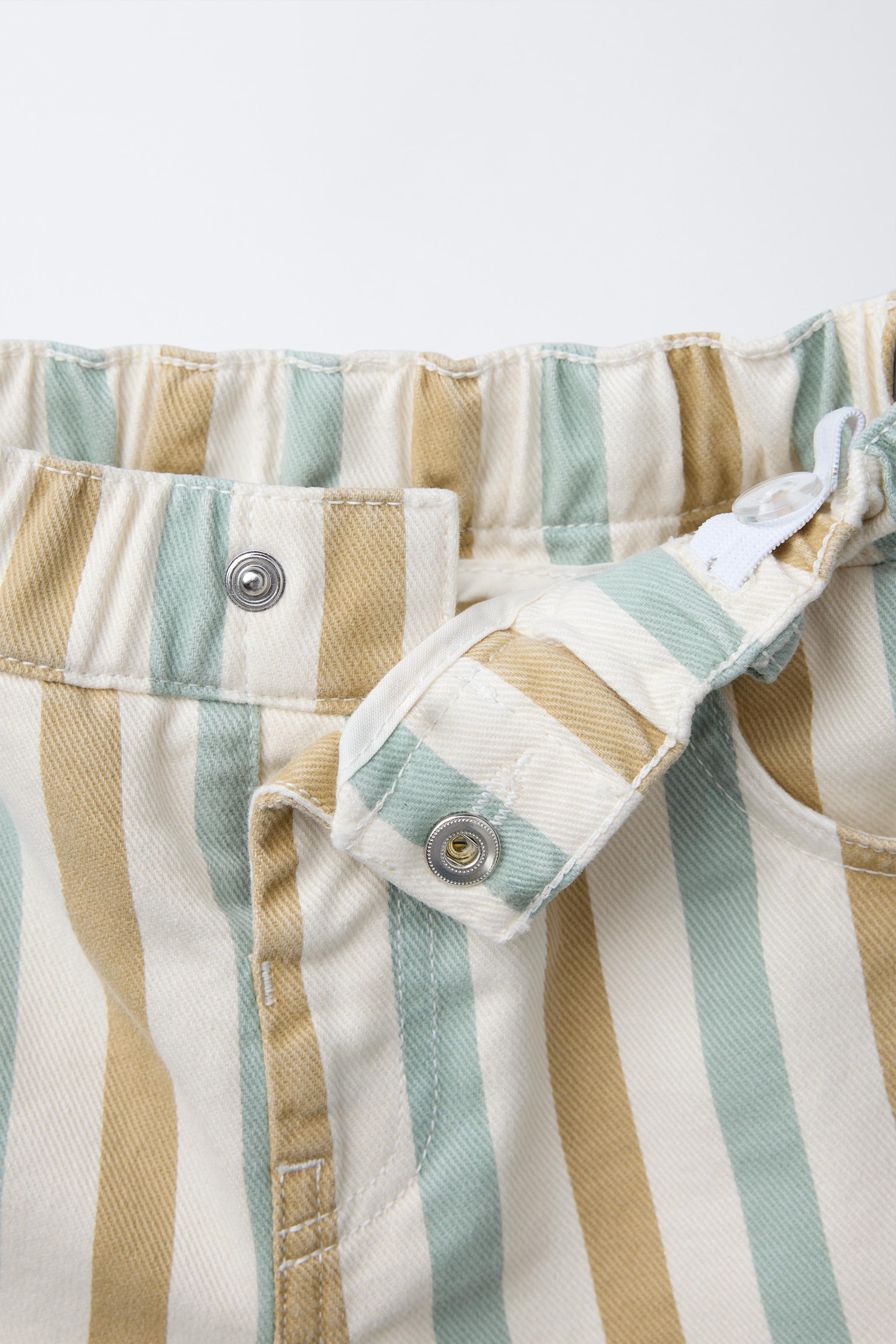 EMBROIDERED STRIPE BERMUDA SHORTS16.99 GBPMulticoloured | 6917/538/330Put it in your basketAddBer... | Zara UK