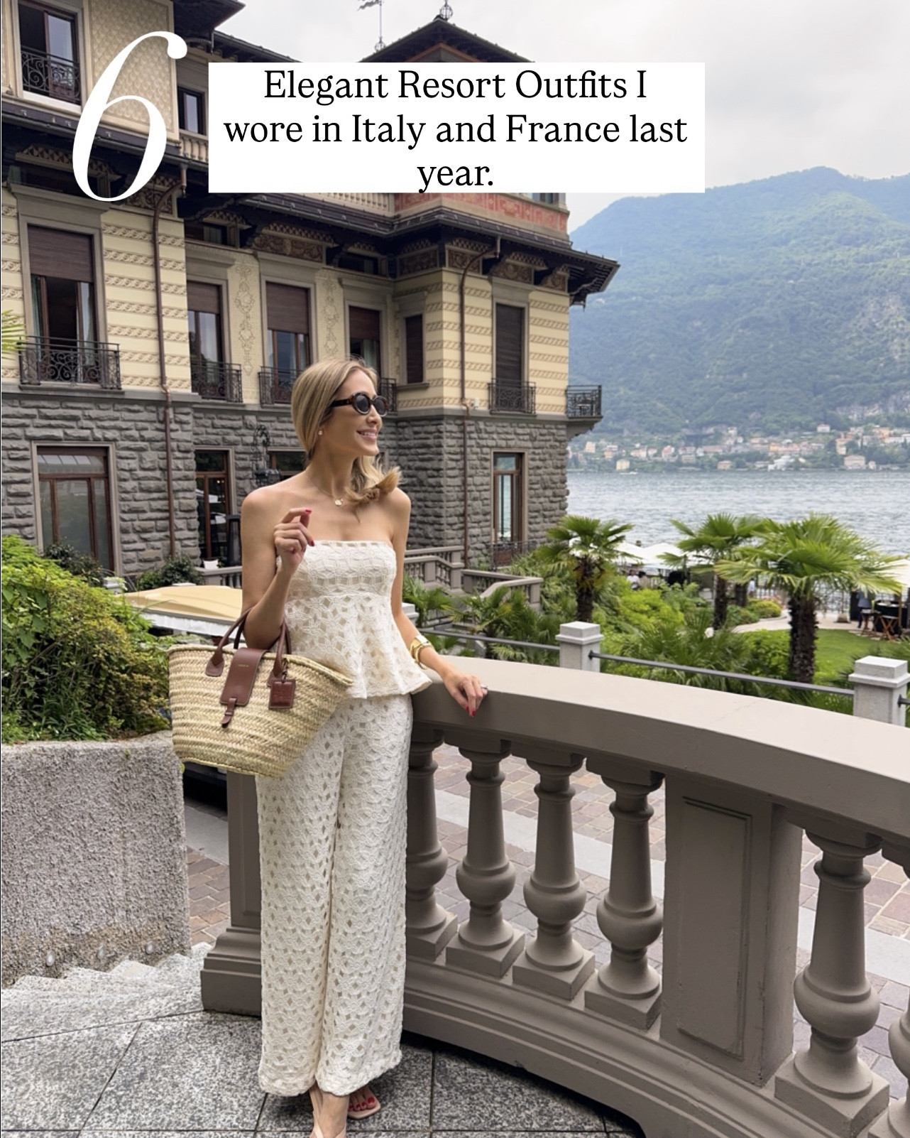 6 Elegant Resort Outfits I wore in Italy and France last year. 
Everything is beautiful, gorgeous, and elegant. Fits true to size and I’m wearing size small 

#LTKootd #LTKSeasonal #LTKU
