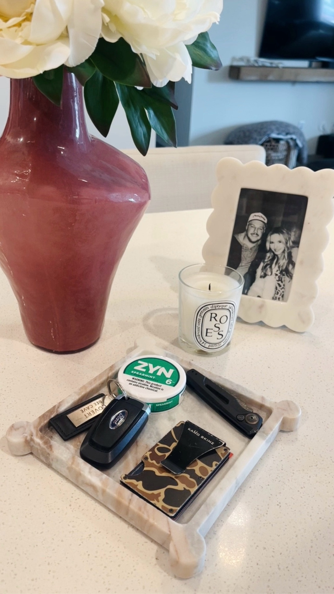 Catch All Tray

Marble tray, target tray, marble target tray, studio McGee, studio McGee tray, scalloped tray, kitchen island decor, catch all bowl, purse tray, purse bowl, key hanger, men’s catch all, men’s organizer, kitchen organizer, target home, marble kitchen, marble decor, white and pink marble, scalloped picture frame, marble picture frame, designer candle, kitchen decor, Morgan Grace 

#LTKFindsUnder50 #LTKHome #LTKMens