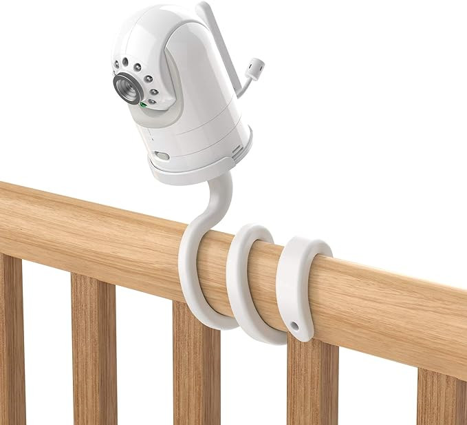 Aobelieve Flexible Mount for Infant Optics DXR-8 and DXR-8 Pro Baby Monitor,720p, White | Amazon (US)