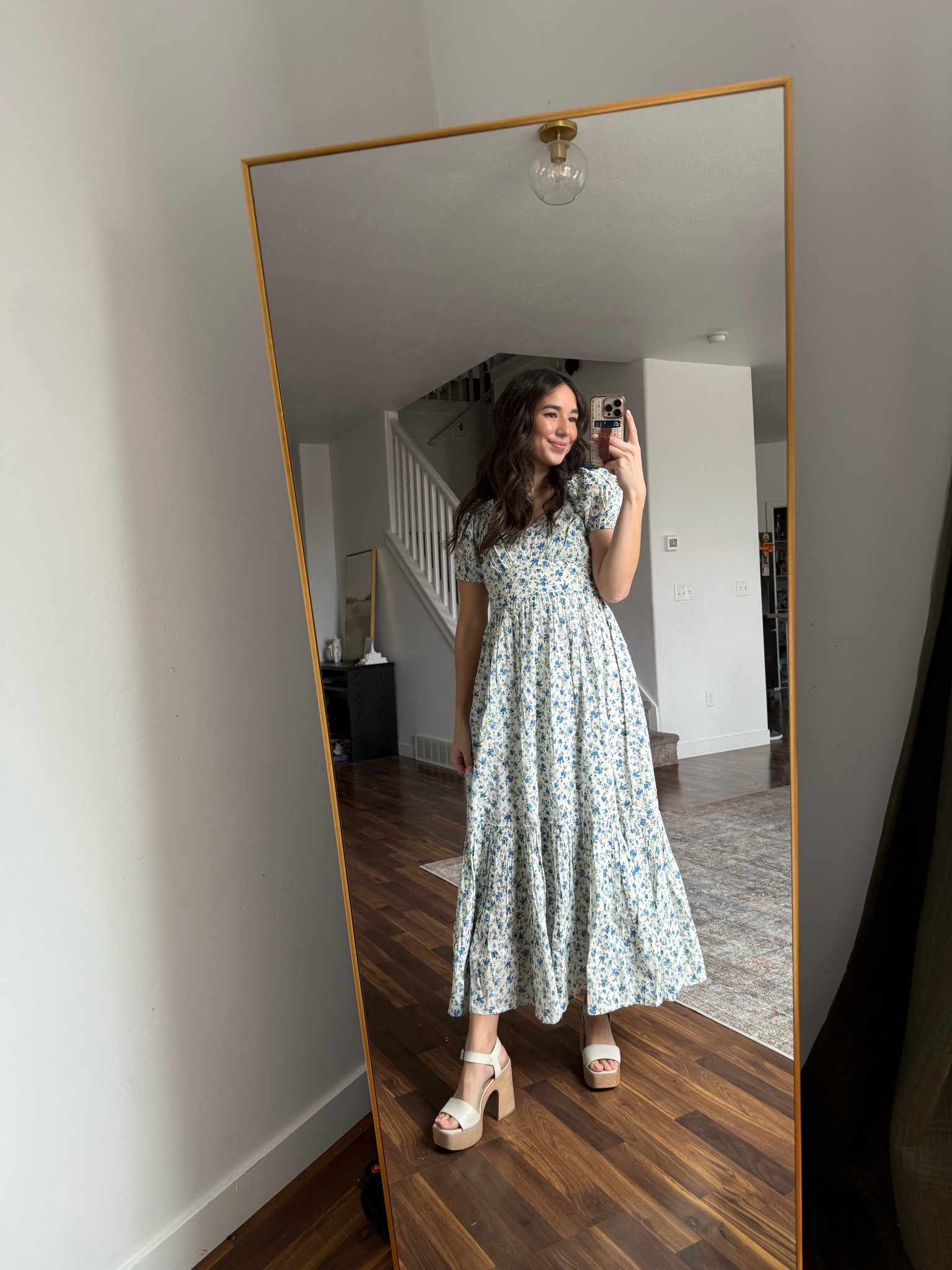 Cute spring dress - modest/garment friendly. Floral dress. Size inclusive . XS- 3XL

#LTKPetite #LTKFindsUnder100 #LTKTravel