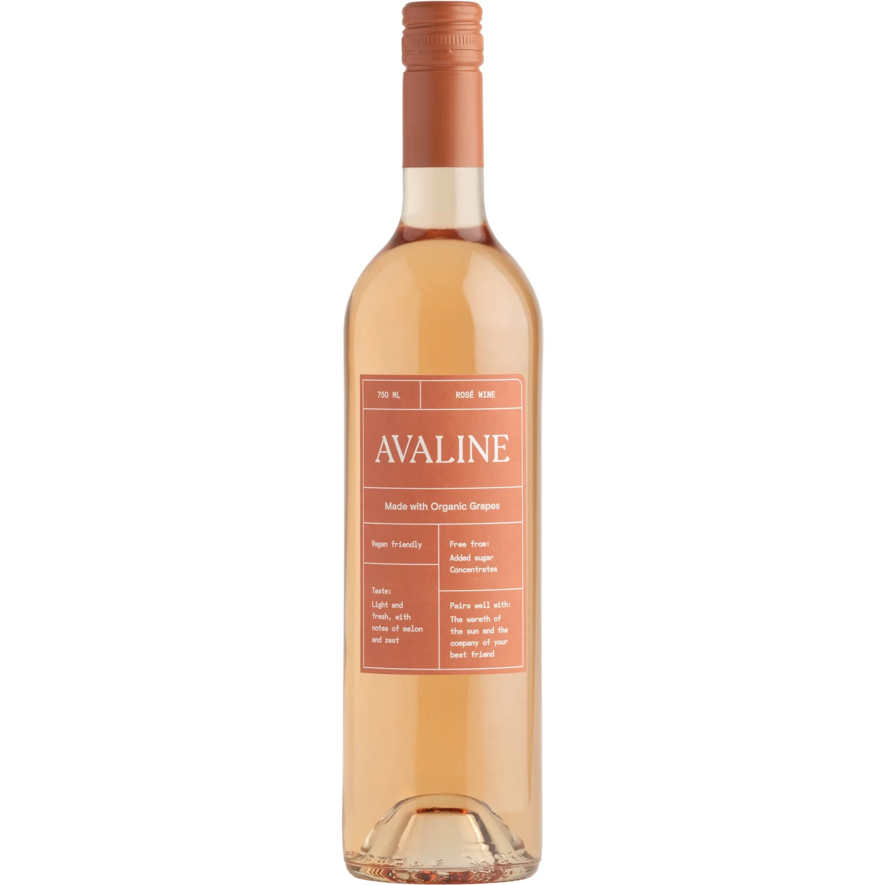 Avaline Rose Wine France, 750 ml Bottle, 12.5% ABV - Walmart.com | Walmart (US)