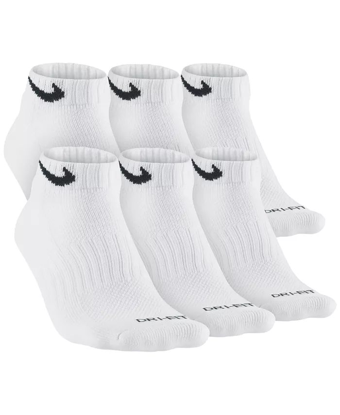 Men's Everyday Plus Cushioned Training Ankle Socks 6 Pairs | Macy's