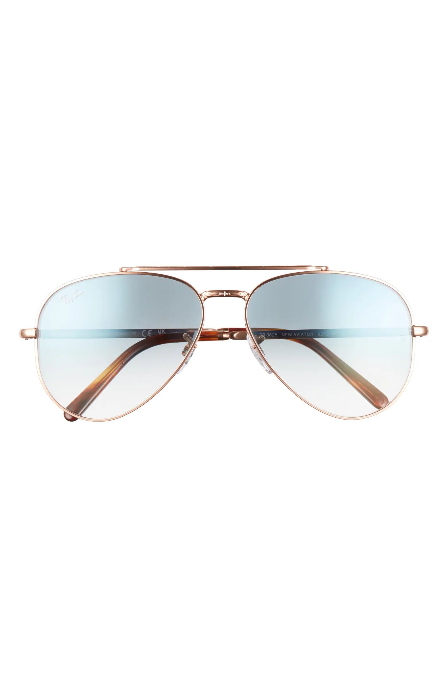 58mm Aviator Sunglasses | Nordstrom