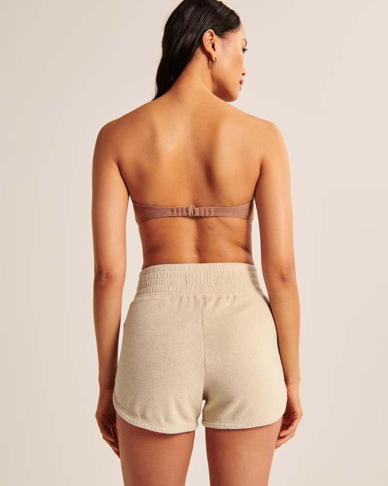 Women's Dolphin-Hem Terry Shorts | Women's The A&F Getaway Shop | Abercrombie.com | Abercrombie & Fitch (US)