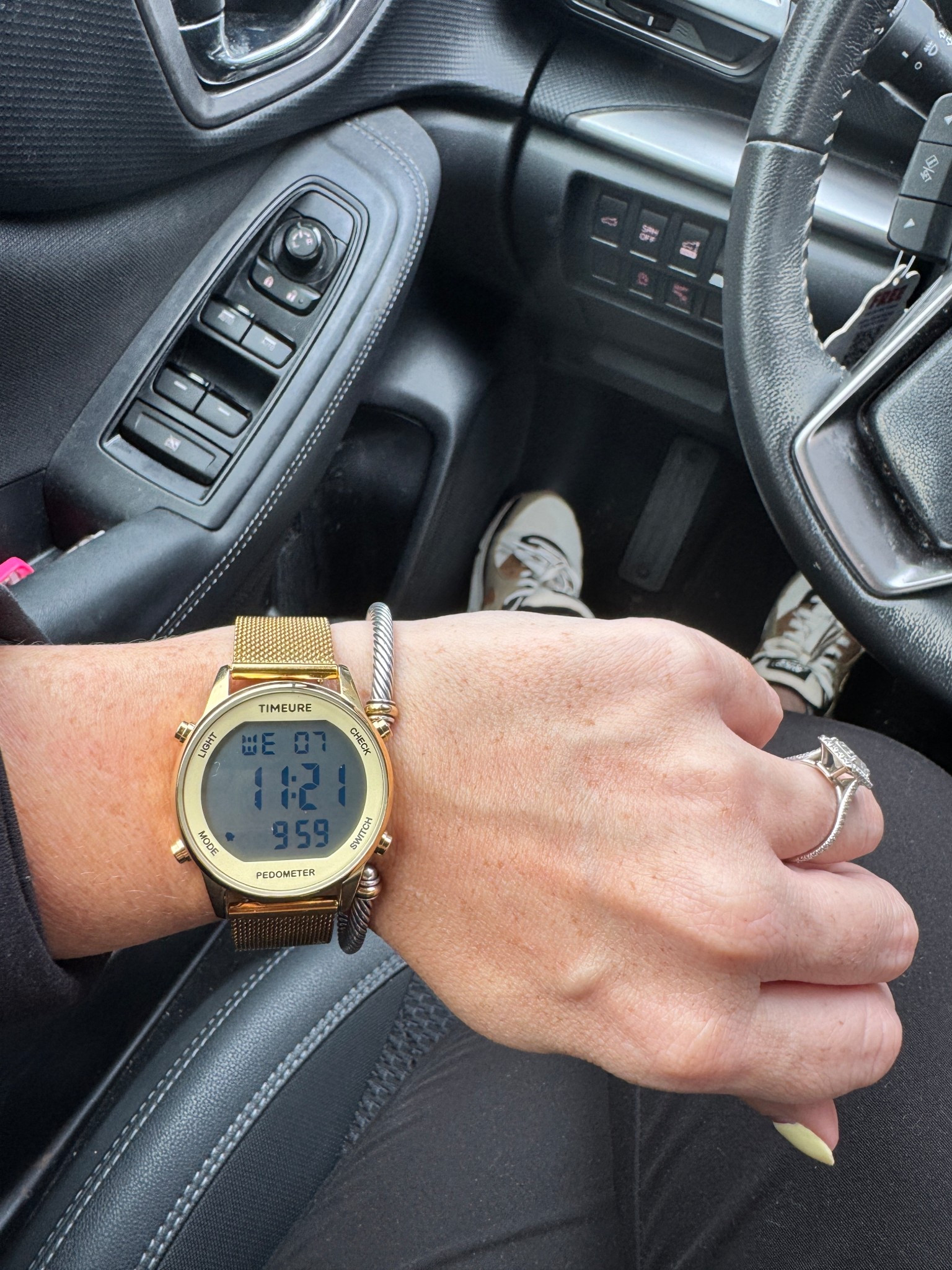 The Amazon watch I am currently obsessed with! This watch keeps track of my steps and the watch is elevated! I’ve gotten so many compliments on it in the past few days.

#LTKActive #LTKFindsUnder50 #LTKWorkwear