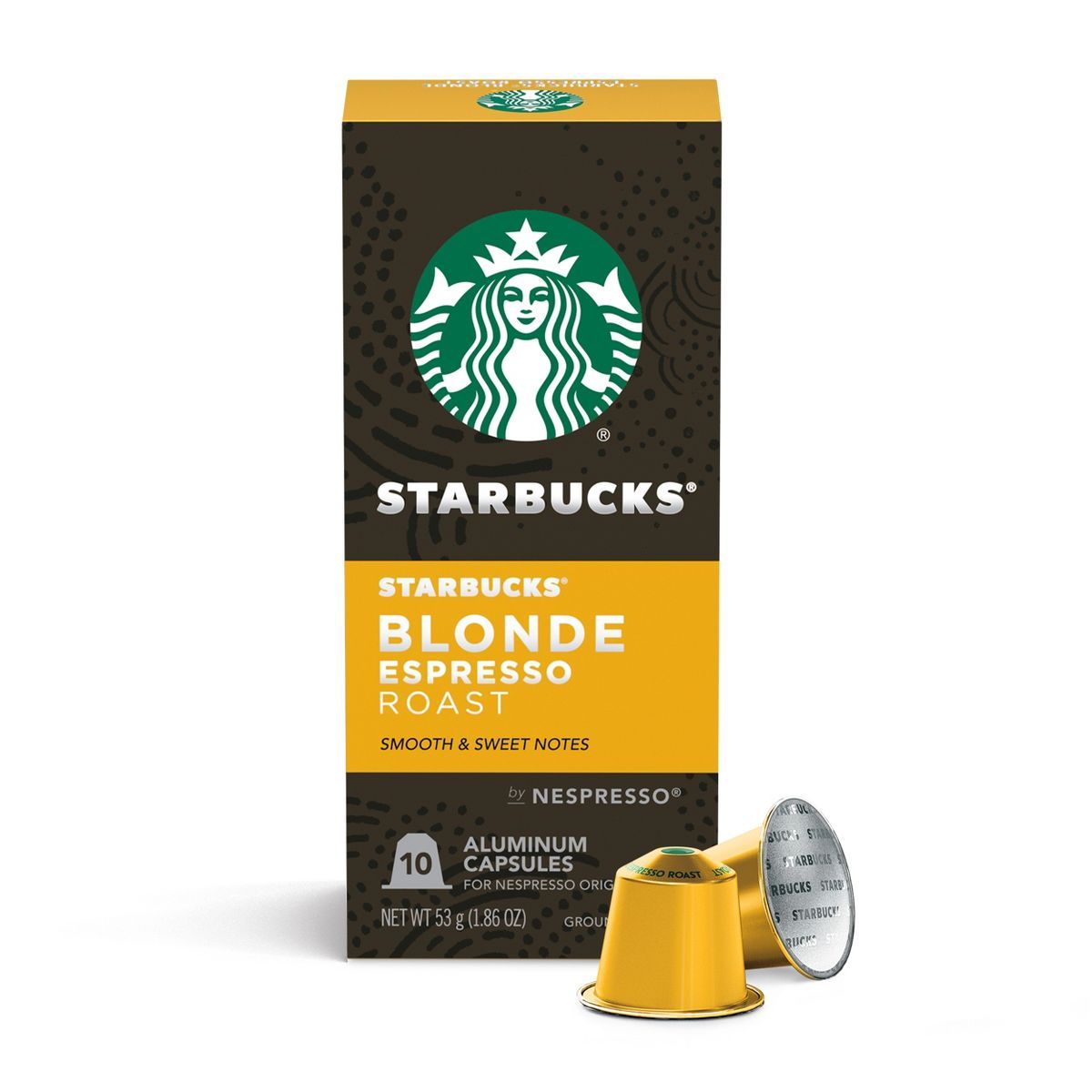 Starbucks by Nespresso Original Line Pods Light Roast Coffee Blonde Espresso Roast - 10ct | Target