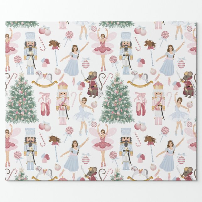 Nutcracker Sweets Wrapping Paper | Zazzle | Zazzle