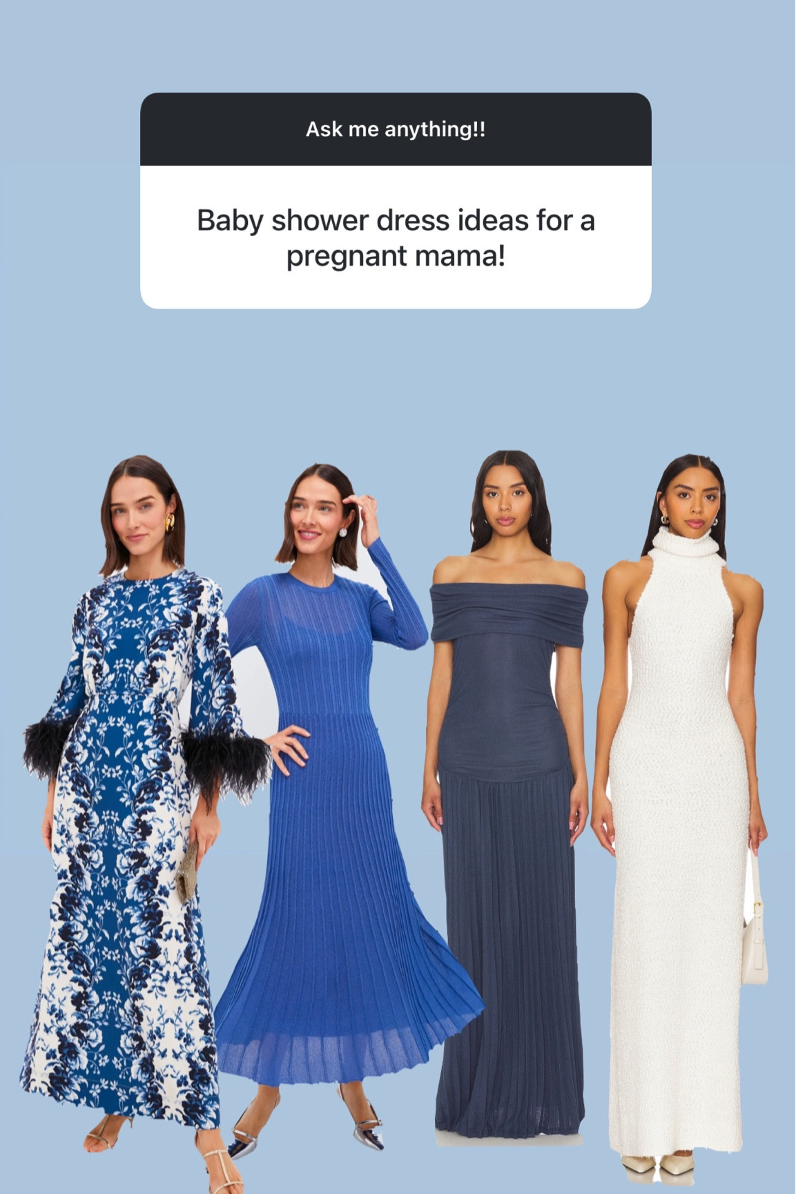Bridal shower dress ideas for mother to be - for a baby boy!

Brands: Tuckernuck and Revolve

#LTKBaby #LTKStyleTip #LTKBump
