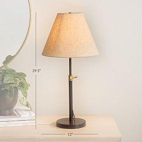 Bronze Adjustable Table Lamp (30") | Pottery Barn Teen