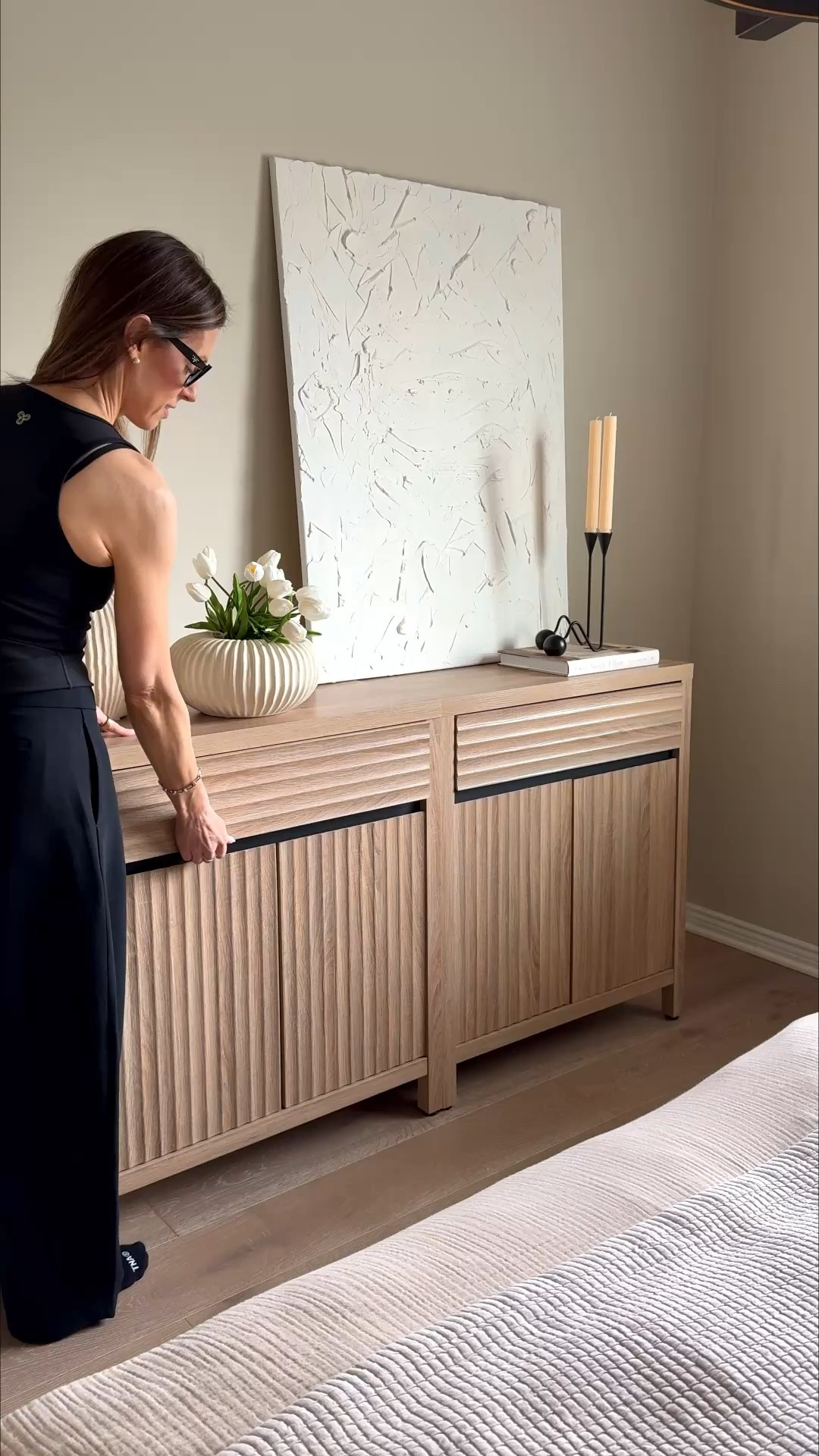 I still can’t get over how spacious this buffet cabinet is. It is perfect for my guestroom. The quality is exceptional.

#LTKdayinmylife #LTKOver40 #LTKHome