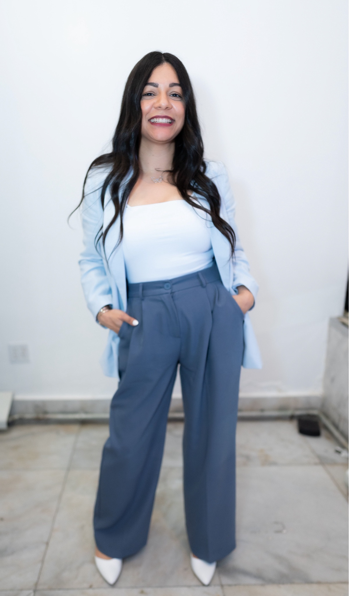 Elegant work style, work outfit, wide leg trousers for women, best trousers, spring outfit, blazer look
Thank you for stopping by💕 Be sure to follow for more! 

Trouser: Size M
Bodysuit: Size M
Blazer: Size M

#LTKfindsunder100 #LTKworkwear #LTKparties