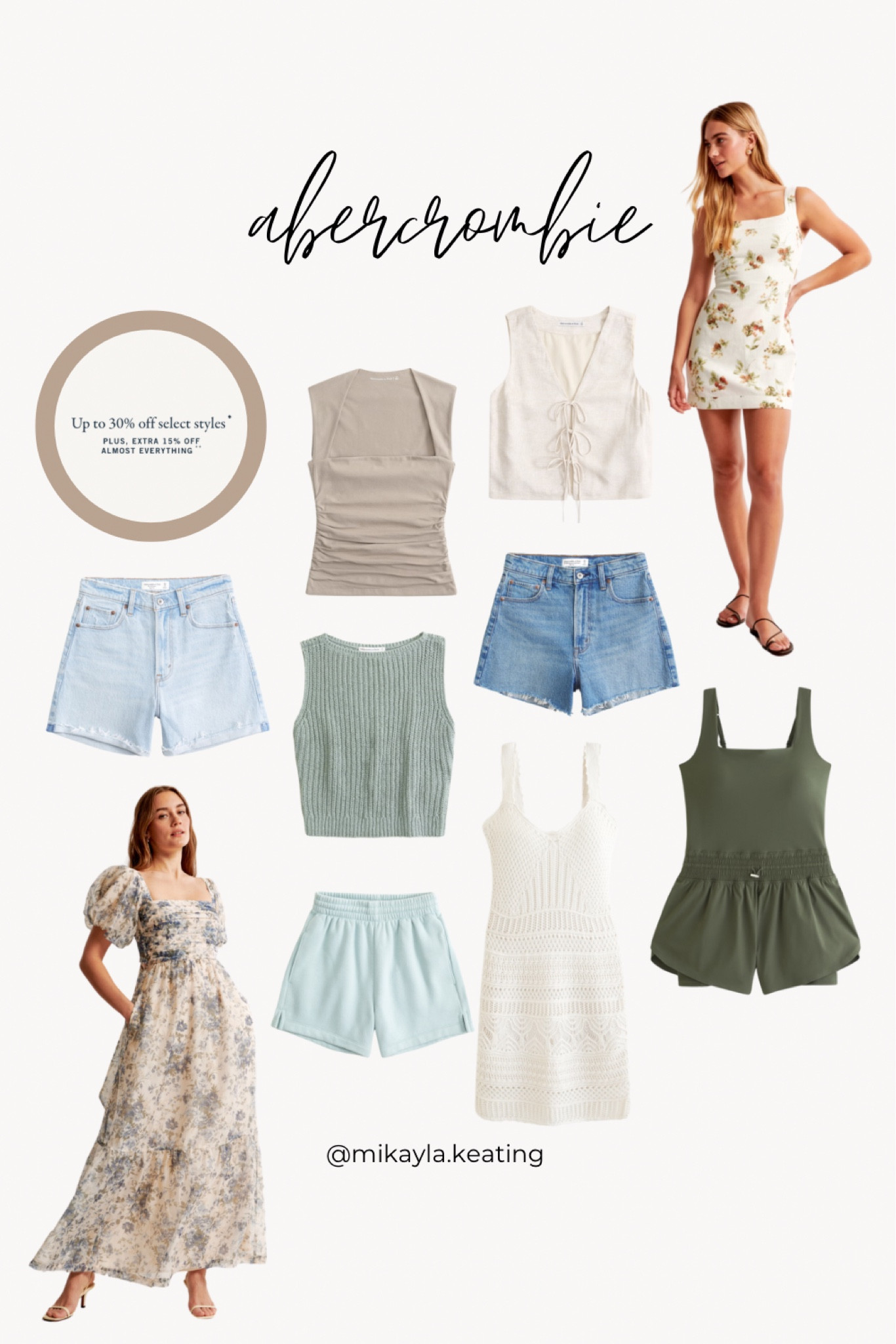Abercrombie sale favorites 

Dress, summer outfit, shorts, athletic outfit 

#LTKStyleTip #LTKSaleAlert #LTKActive