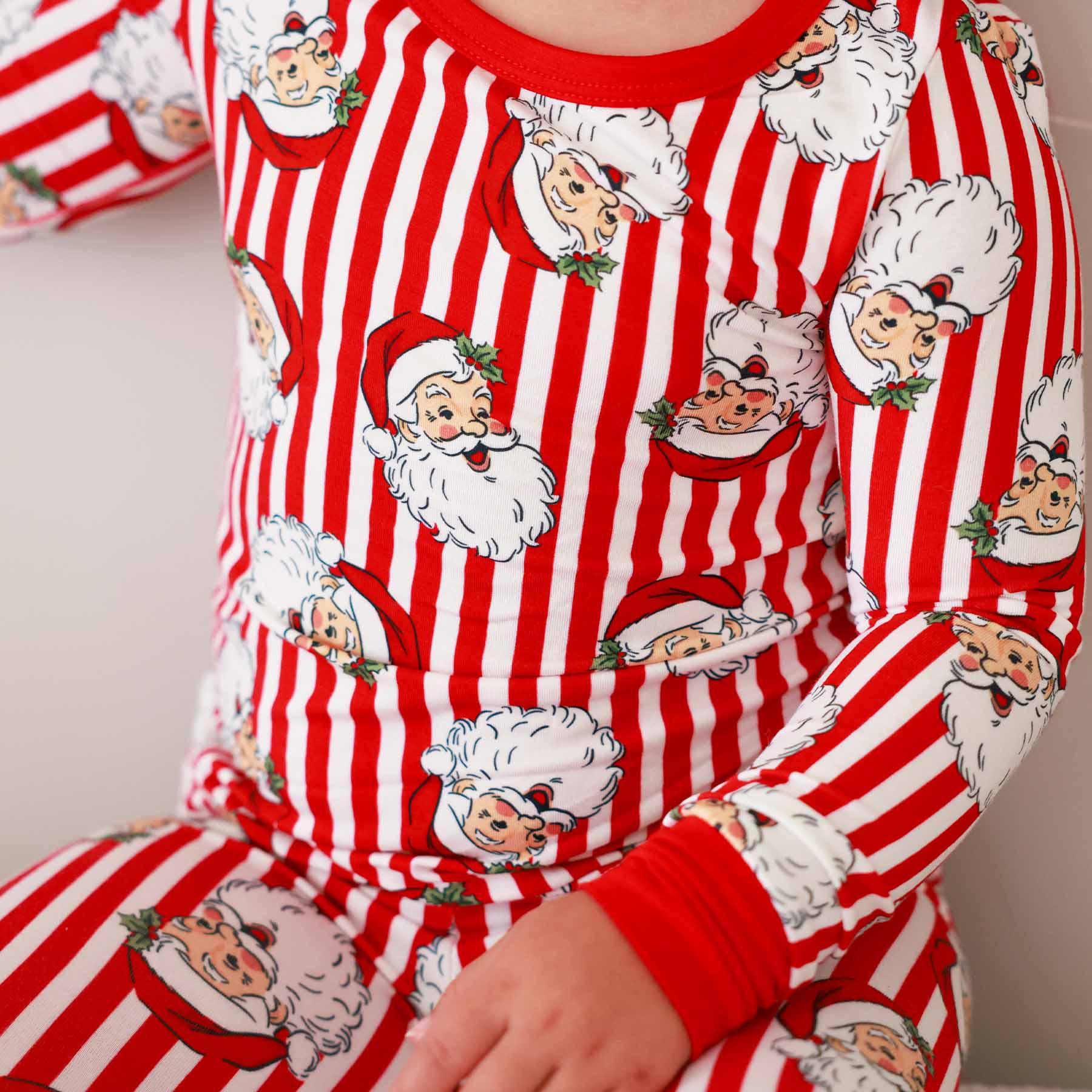 Santa Claus Lane Two Piece Pajama Set | Caden Lane