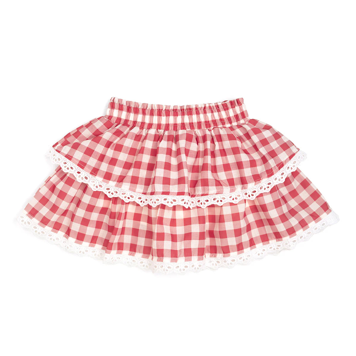 Red Gingham Skort | Sweet Wink