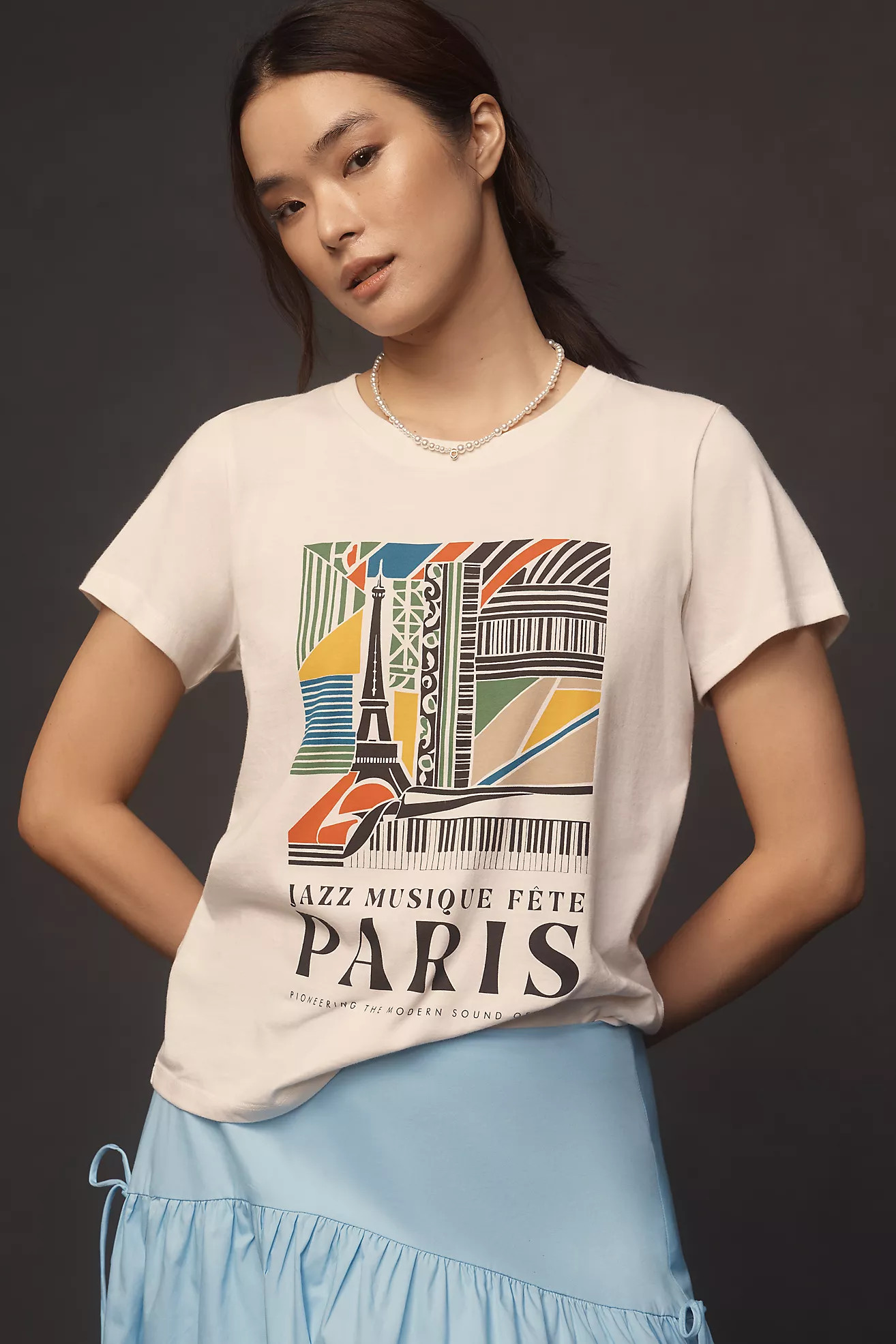 Wild Fever Studio x Anthropologie Paris Graphic Tee | Anthropologie (US)