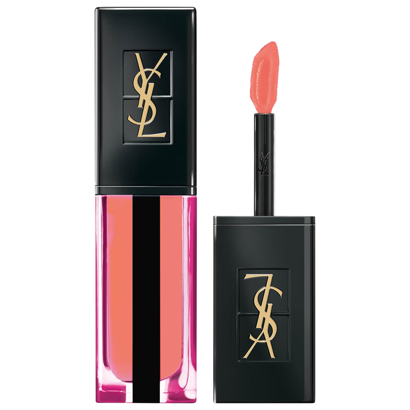 Yves Saint Laurent Rouge Pur Couture Vernis À Lèvres Water Glossy Lip Stain 6ml (Various Shades... | Look Fantastic (UK)