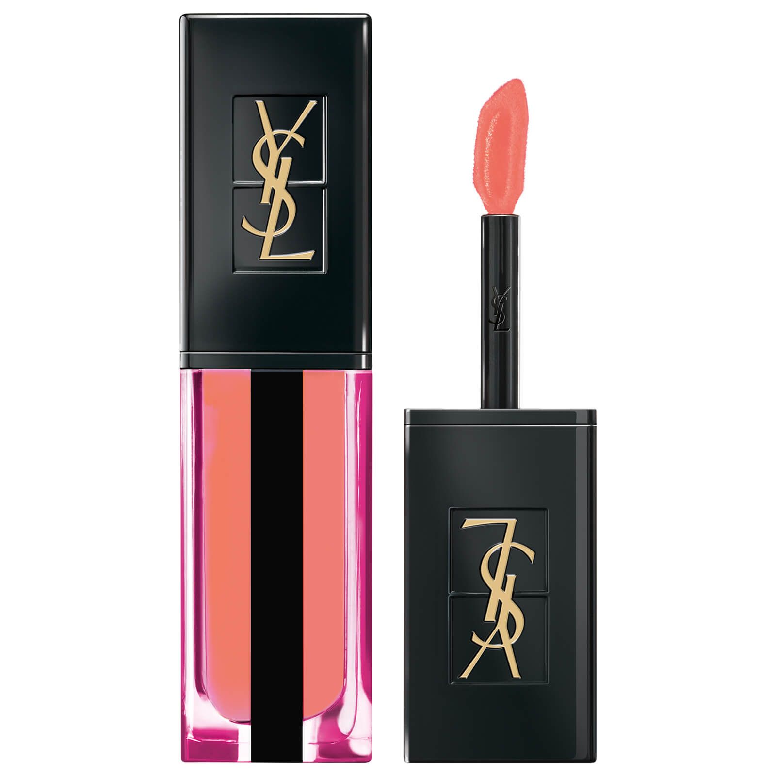 Yves Saint Laurent Rouge Pur Couture Vernis À Lèvres Water Glossy Lip Stain 6ml (Various Shades... | Look Fantastic (UK)