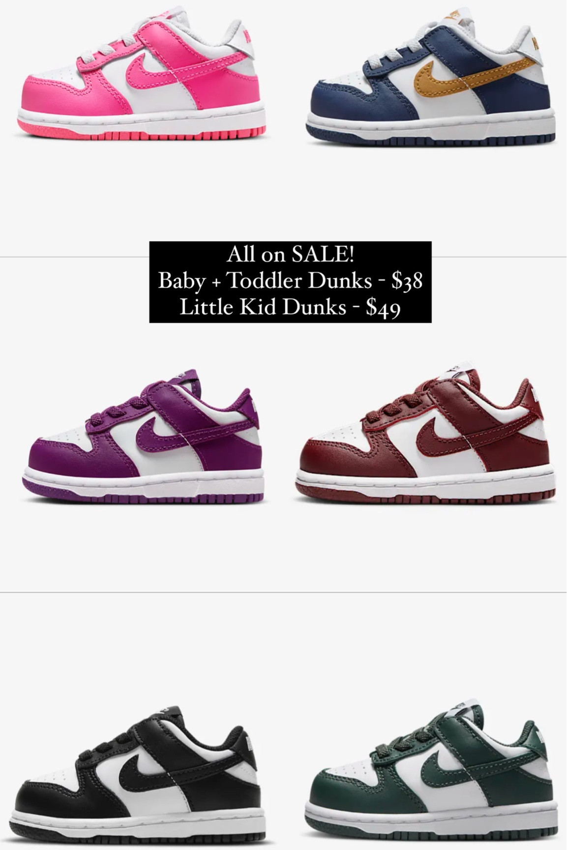 Grab them before they are gone! 

#LTKShoeCrush #LTKGiftGuide #LTKBaby