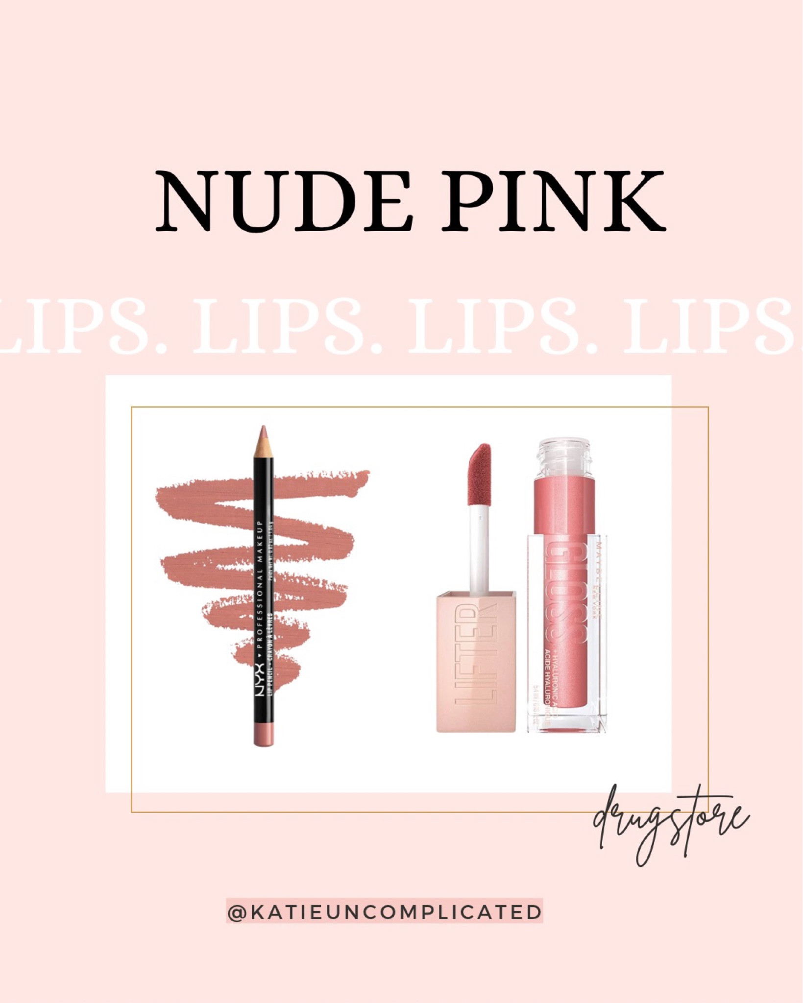 Fair skin nude pink lip duo. 

#LTKSeasonal #LTKbeauty #LTKunder50