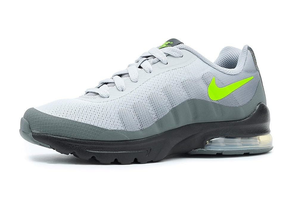 Nike Kids Air Max Invigor (Big Kid) Boys Shoes Dark Grey/Volt/Cool Grey/Wolf Grey: 5.5 Big Kid M, Textile | Zappos.com