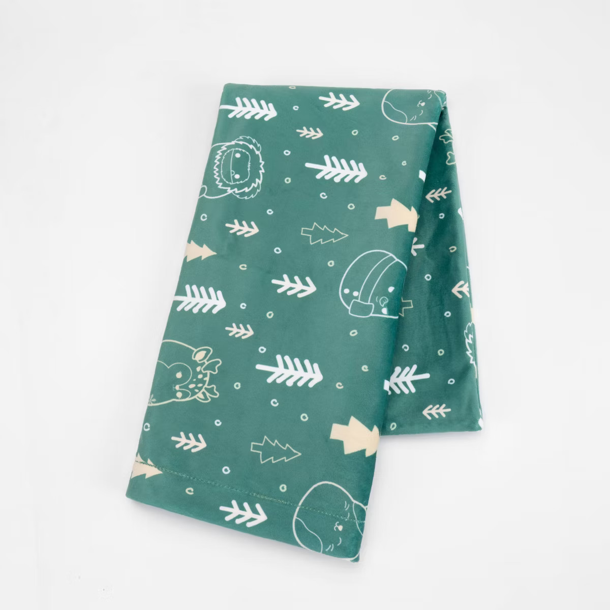 SquishPillow Standard Pillowcase Woodland Wonderland Green | Target