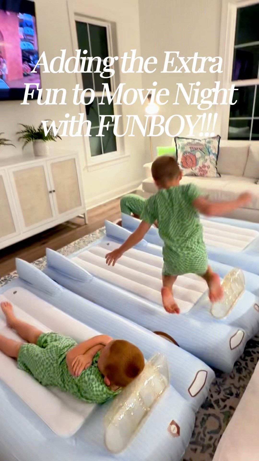 Comment ⭐️FUN⭐️ for the Link to the @FUNBOY Kids Air Mattress, Sold Exclusively at @Target 🤩

FUNBOY Adds the Extra Magic to Ordinary Moments!! Grab Yours from Target Today! 🎯🎯🎯

These Adorable Portable Twin Beds are Perfect for Travel, Movie Night or Last Minute Sleepovers! Air Pump & Travel Bag Included! #Ad #Funboy #TargetFinds #FunboyPartner

#LTKmomlife #LTKHome #LTKKids