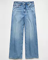 AE Strigid Super High-Waisted Ultra Wide-Leg Jean | American Eagle Outfitters (US & CA)