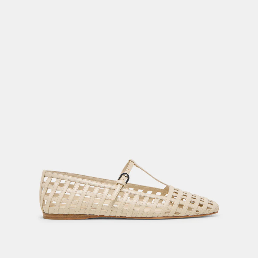 RAINS BALLET FLATS IVORY STELLA | DolceVita.com