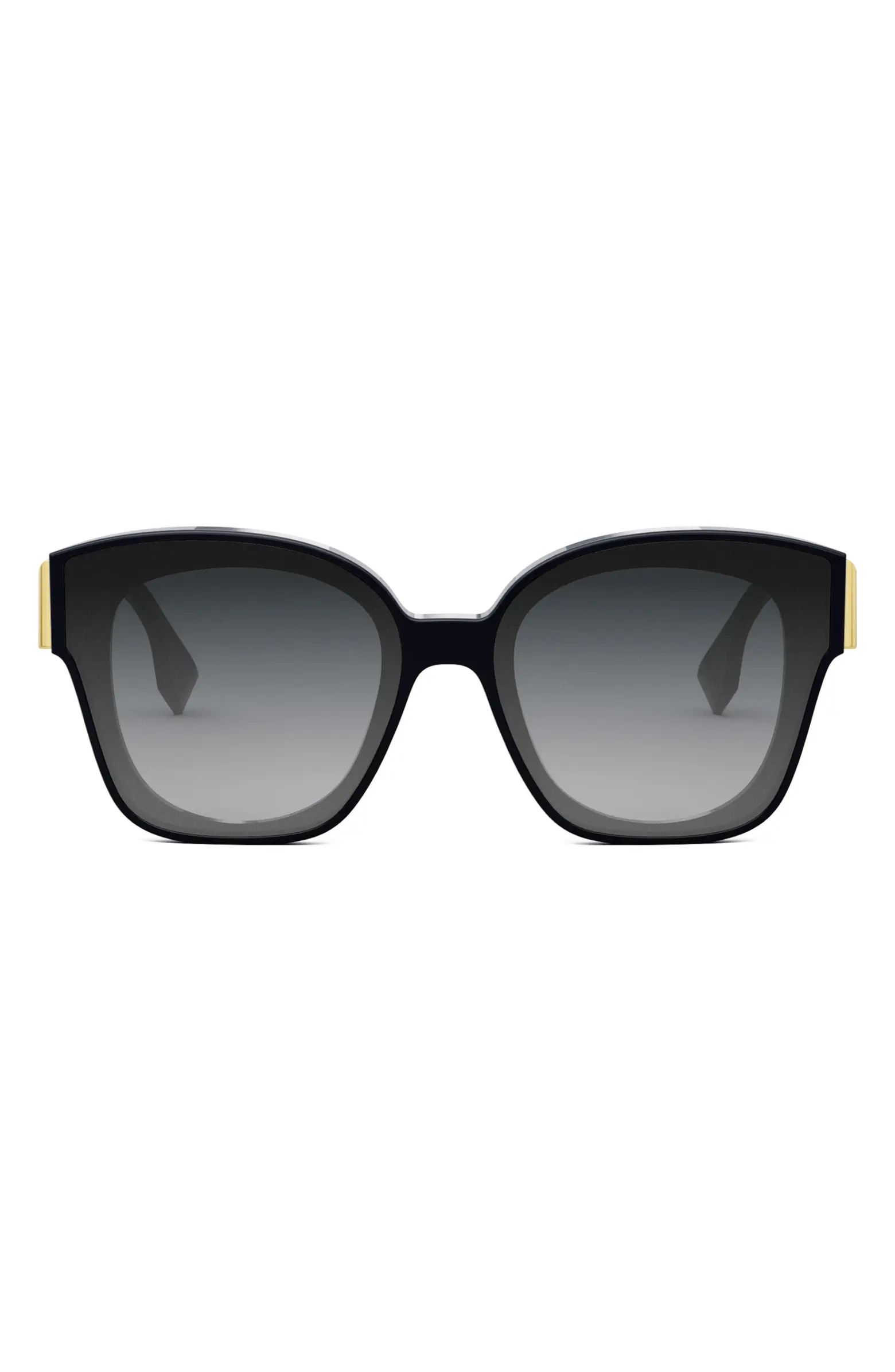 The Fendi First 63mm Oversize Square Sunglasses | Nordstrom